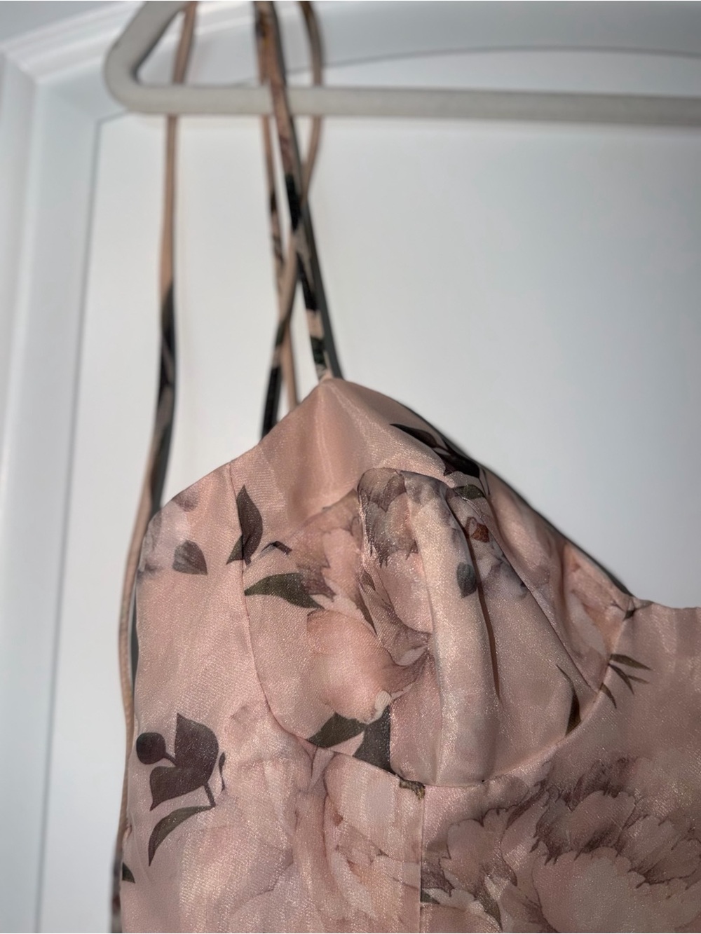 Petal & Pup Kennie Floral Print Midi Dress | Pink Floral | Size Small - Picture 9 of 12